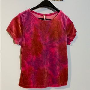 Pink / Purple Felt Short Sleeve